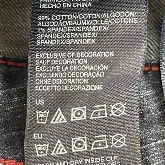 Tommy Hilfiger Medium Wash Mid Rise Baby Boot Leg Women's Jeans Size 8L - Picture 7 of 10